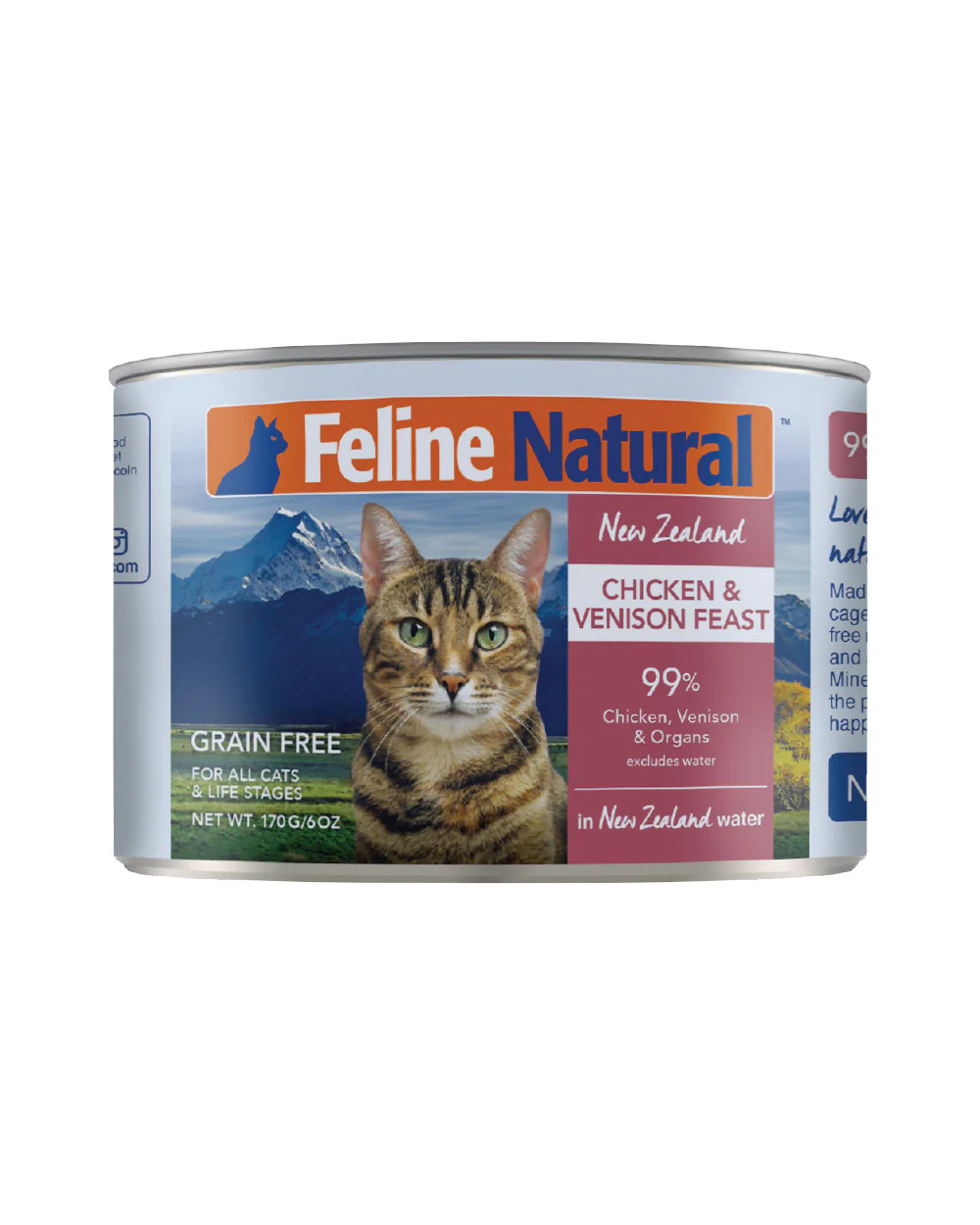 Feline Natural Canned Chicken and Venison Feast Cat Food