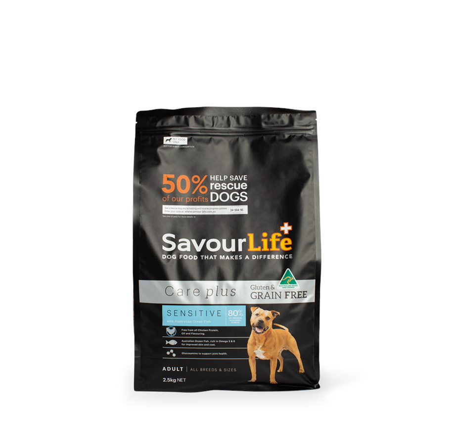 SavourLife Care Plus Sensitive Grain Free Dry Dog Food Ocean Fish