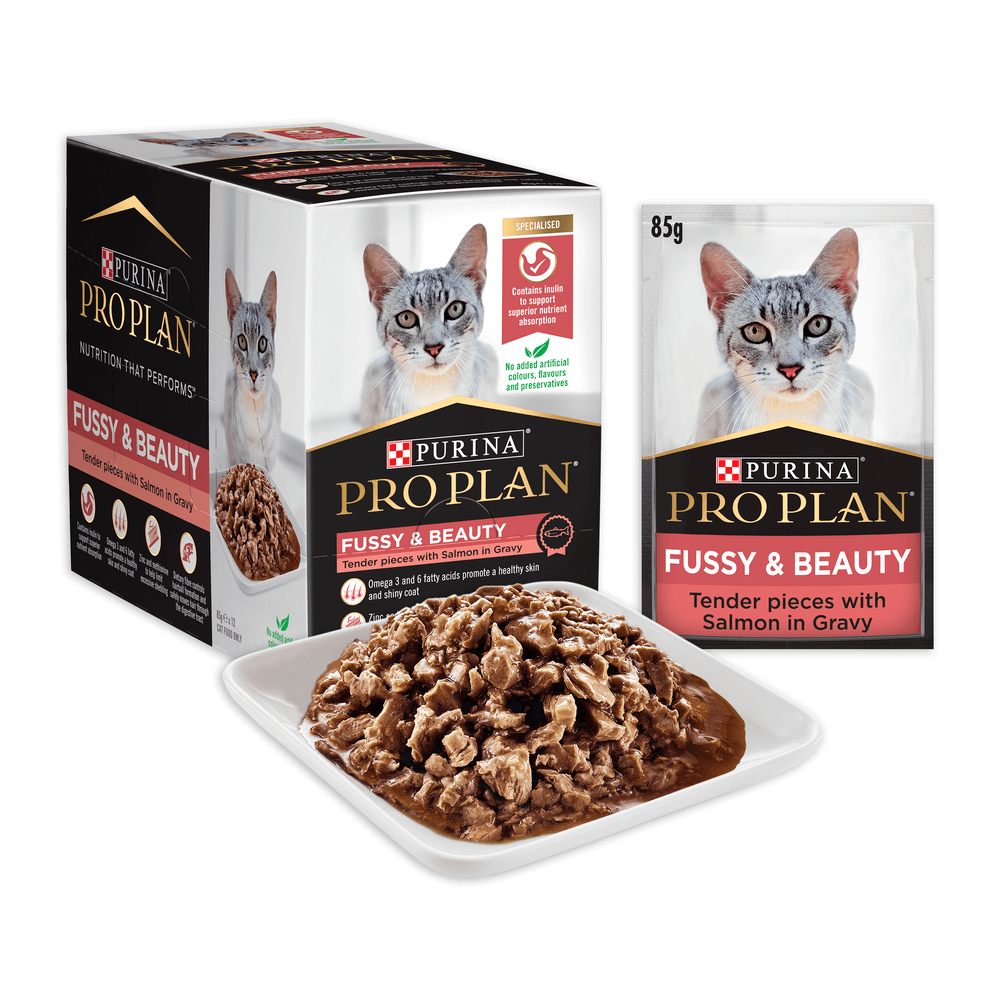 Pro Plan Fussy and Beauty Wet Cat Food