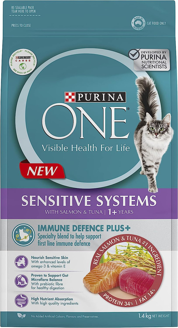 ADVANCE Sensitive Sterilized Cat Food Mit Lachs - 10 Kg, Für Sensible Katzen
