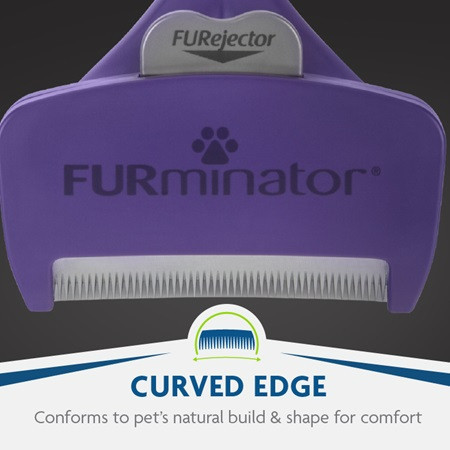 FURminator Short Hair Cat Deshedding Tool Medium