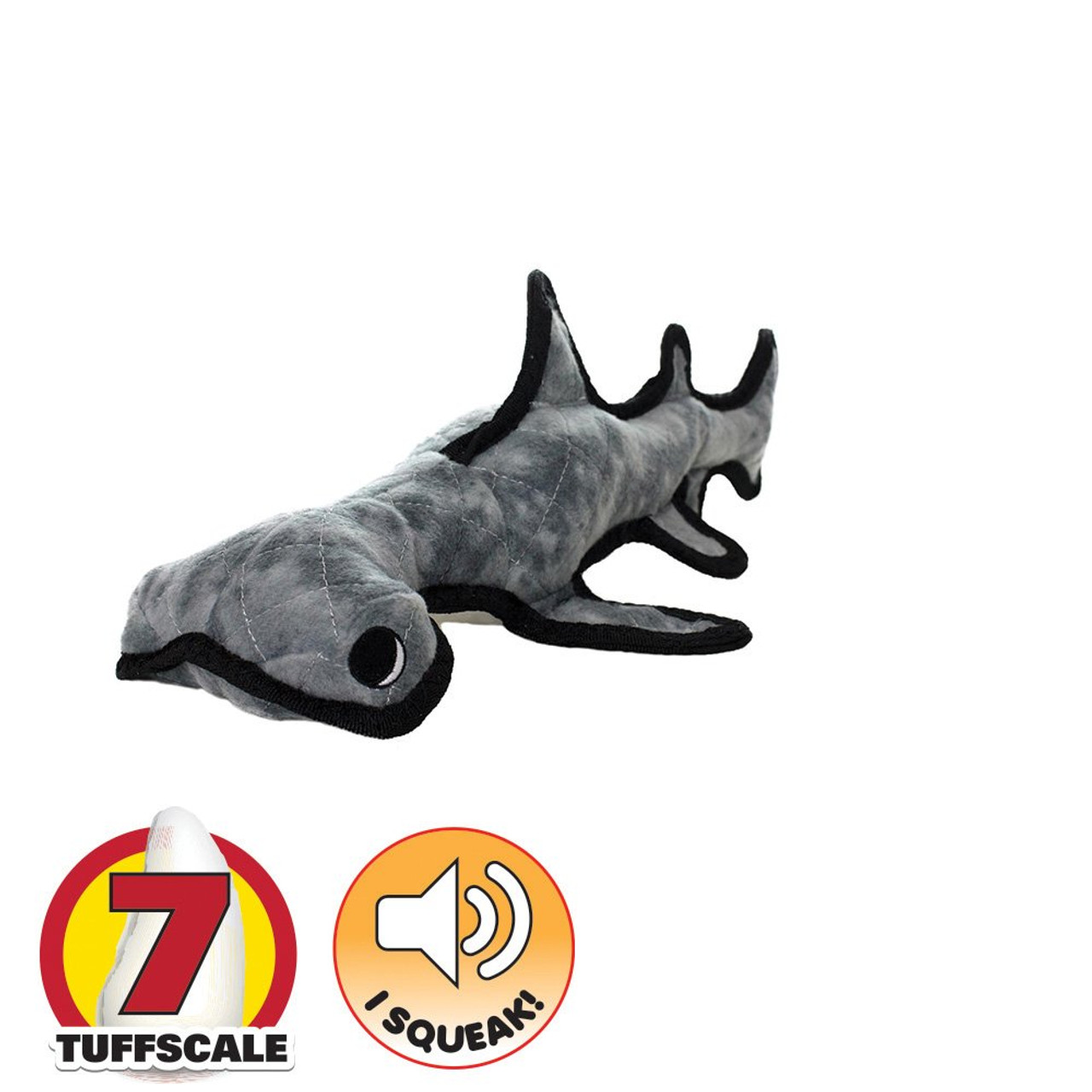 Hammerhead shark deals dog toy