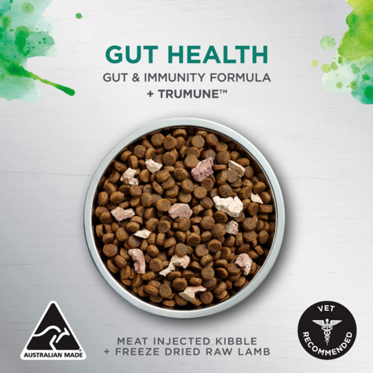 dog food with raw bits