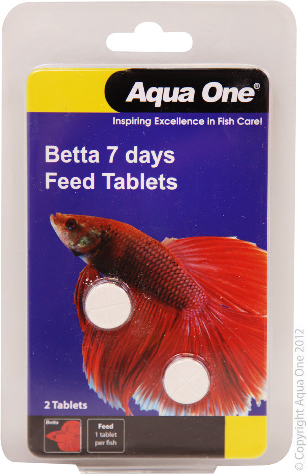 Aqua One Block Betta Day Feeder Fish Food PetO