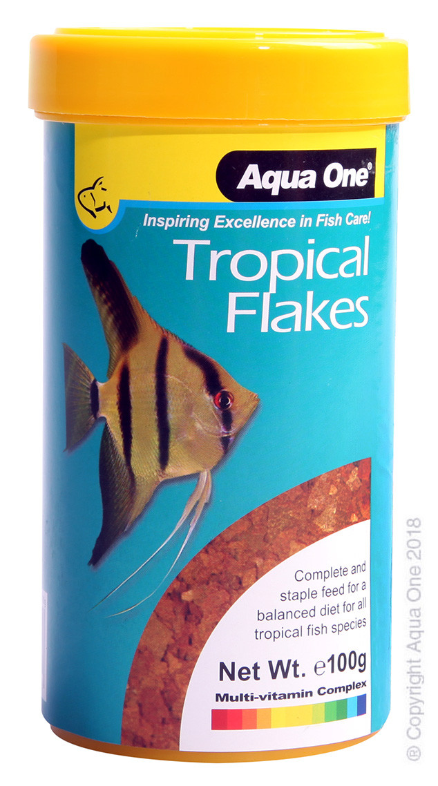 Aqua One Tropical Flake Fish Food PetO - Main Image