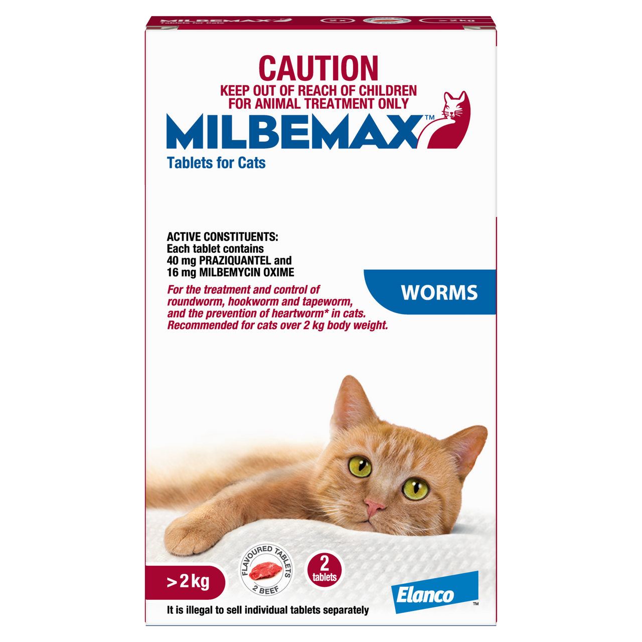 Heartworm Milbemax Dog Wormer Milbemax All Wormer For Cats