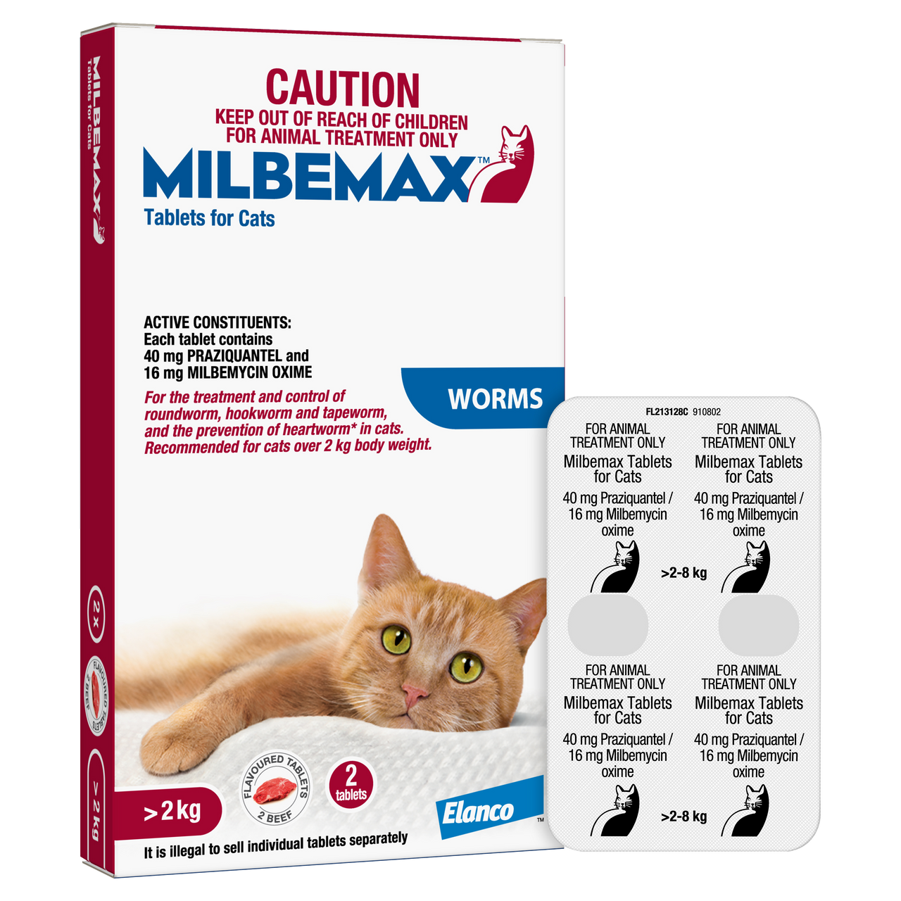 Milbemax All Wormer for Cats - PetO