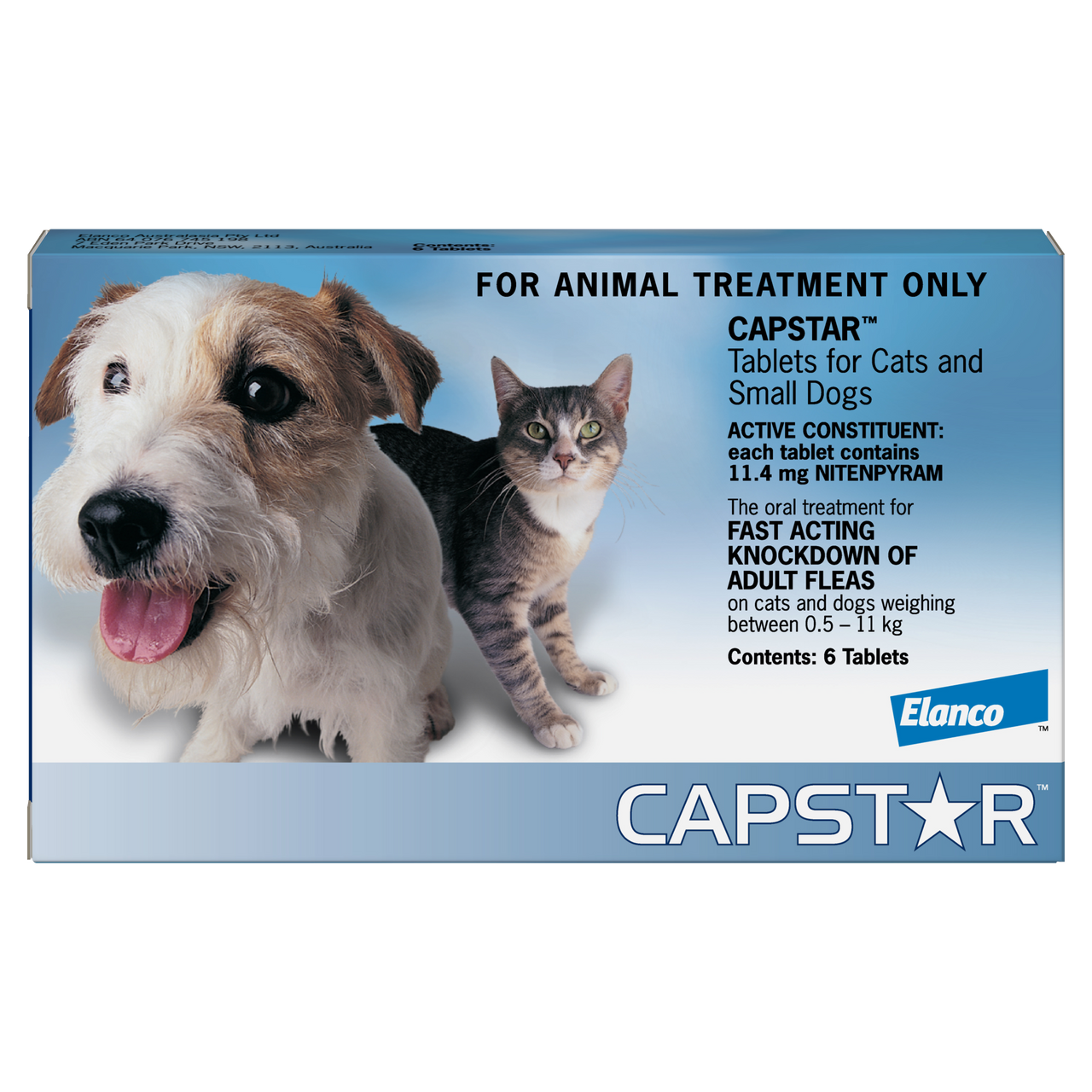 Capstar Flea Treatment For Small Dogs Cats PetO
