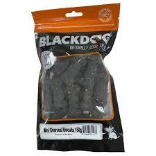 Blackdog Mini Charcoal Biscuits Dog Treats