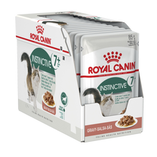 Royal Canin Adult Instinctive 7+ in Gravy Wet Cat Food Pouches