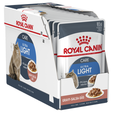 Royal Canin Ultra Light in Gravy Wet Cat Food Pouch