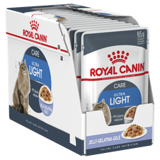 Royal Canin Ultra Light in Jelly Wet Cat Food Pouches