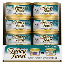 Fancy Feast Grilled Turkey Feast in Gravy Adult Wet Cat Food