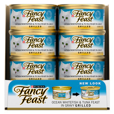 Fancy Feast Whitefish & Tuna Feast in Gravy Adult Wet Cat Food
