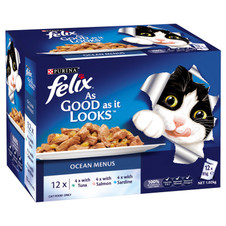 Felix Ocean Menu Adult Wet Cat Food