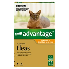 Advantage For Small Cats and Kittens Orange