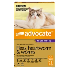 Advocate Flea & Worming For Large Cats Purple
