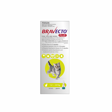 Bravecto Plus Flea, Tick And Worming Treatment For Small Cats Green