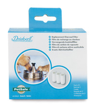 PetSafe Drinkwell 360 Pet Fountain Replacement Charcoal Filters Packaging