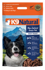 K9 Natural Beef & Hoki Freeze Dried Dog Food