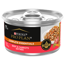 Pro Plan Beef & Carrots Wet Cat Food front