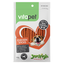 VitaPet Jerhigh Chicken Stick Dog Treats
