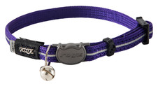 Rogz Alleycat Safeloc Cat Collar Purple