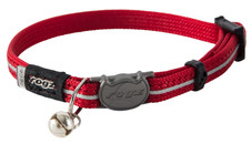 Rogz Alleycat Safeloc Cat Collar Red