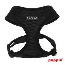 Puppia Soft Dog Harness Black