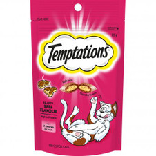 Temptations Cat Treats Hearty Beef
