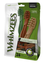 Whimzees Toothbrush Star Dog Treats Small