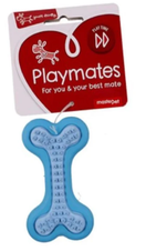 Yours Droolly Teethers Dental Bone Massager Dog Toy