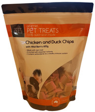 ZeeZ Chicken and Duck Chips Wild Berry Dog Treats
