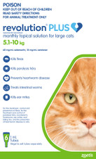 Revolution PLUS Flea, Tick & Worming Cats - Green