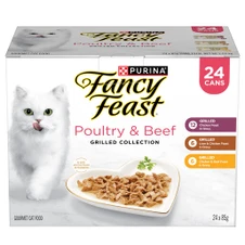 Fancy Feast Classic Beef & Poultry Grilled Multi Variety Pack