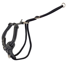 Rogz Stop-Pull Dog Harness Black