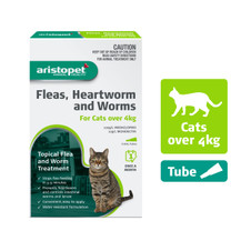 Aristopet Fleas, Heartworm & Worms For Cats