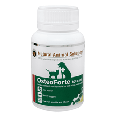 Natural Animal Solutions OsteoForte 60 caps for Dogs & Cats