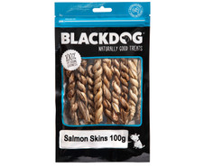 Blackdog Salmon Skins Dog Treats