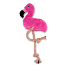 Beco Hemp Rope Flamingo Dog Toy