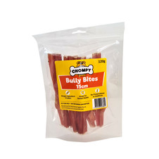 CHOMPY Bully Stick Bites Dog Treats