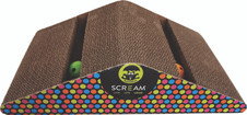 Scream Triangle Cat Scratcher Multicolour