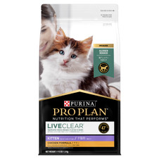 Pro Plan LiveClear Dry Kitten Food