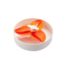 Pet Dreamhouse SPIN Interactive Adjustable Slow Feeder for Cats and Dogs - Flower