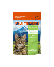 Chicken and Lamb Cat Food Pouch