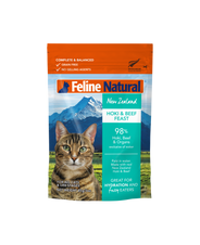 Hoki & Beef Cat Food Pouch