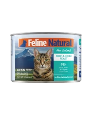 Feline Natural Canned Beef & Hoki Feast Cat Food