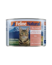 Feline Natural Canned Lamb & King Salmon Feast Cat Food