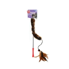 GIGwi Cat Wand Teaser Plush Tail