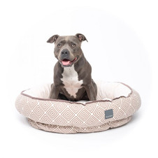 FuzzYard Malta Mocha Reversible Dog Bed